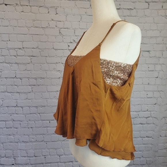 FREE People Turn It On Camisole Amber sz. XS NWT - Picture 8 of 8
